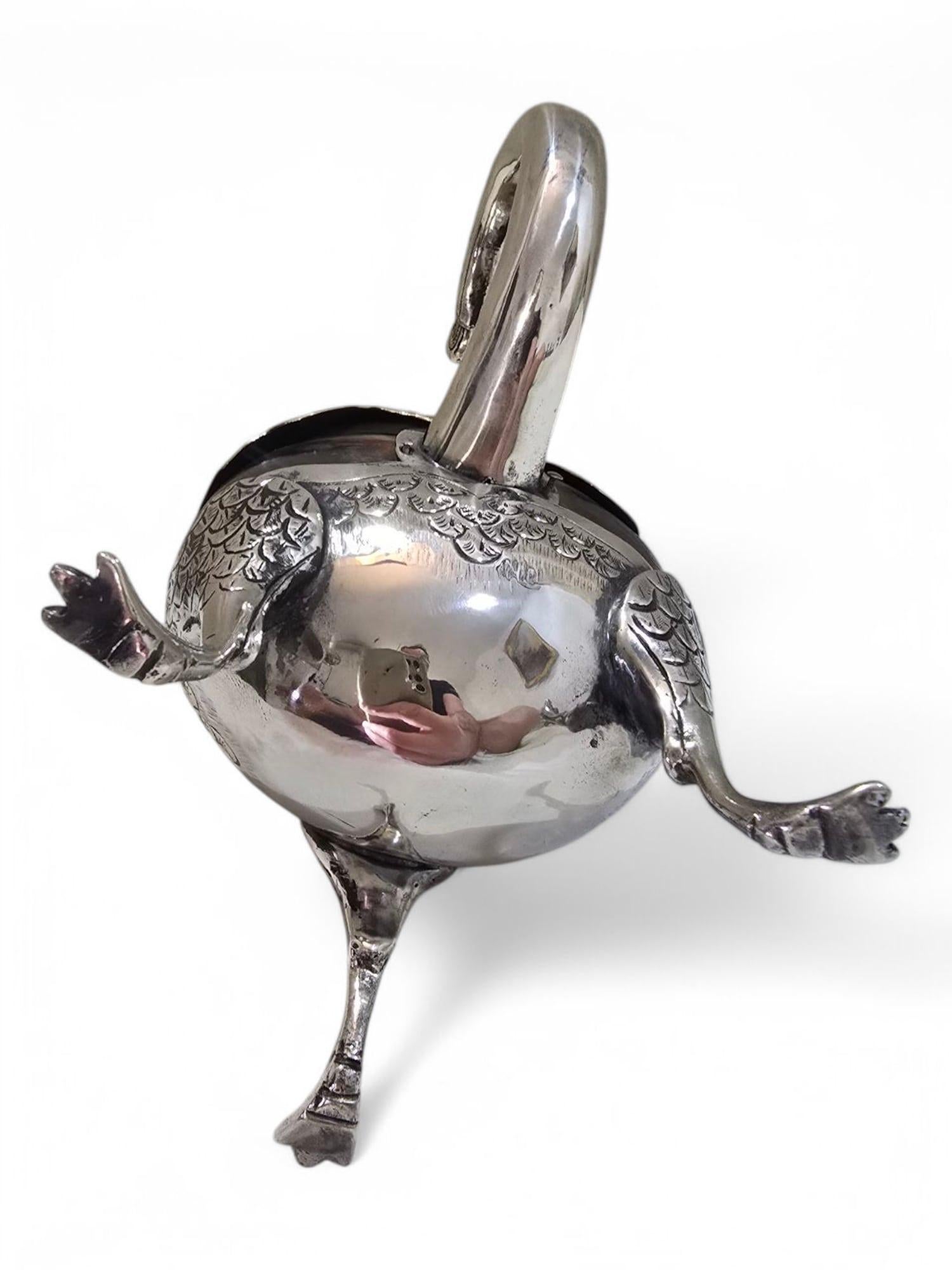 Coupe de matelot en argent massif Coloni du 18e siècle en vente 4