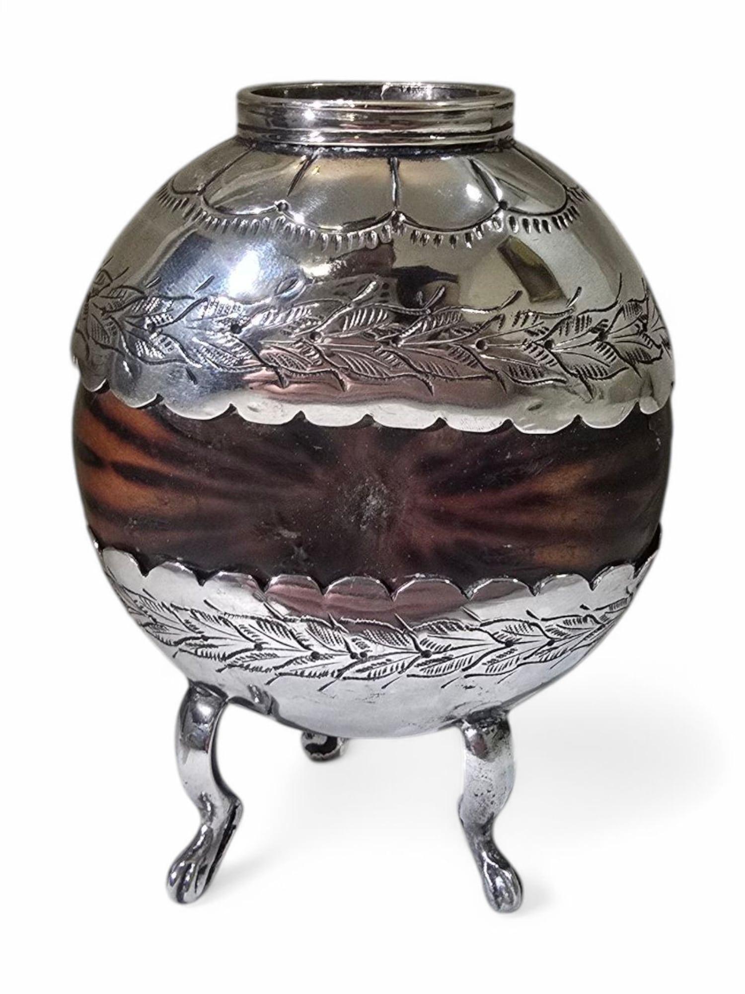 Coupe de matelot en argent massif Coloni du 18e siècle en vente 4