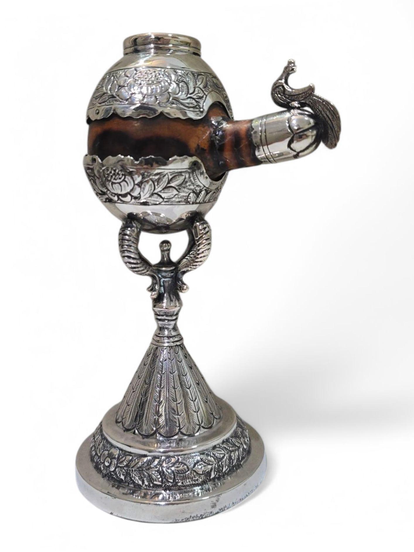 Coupe de matelot en argent massif Coloni du 18e siècle en vente 4