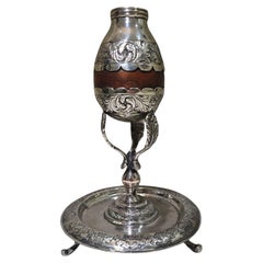 Antique 18th-Century Colonial Solid Silver Mate Cup