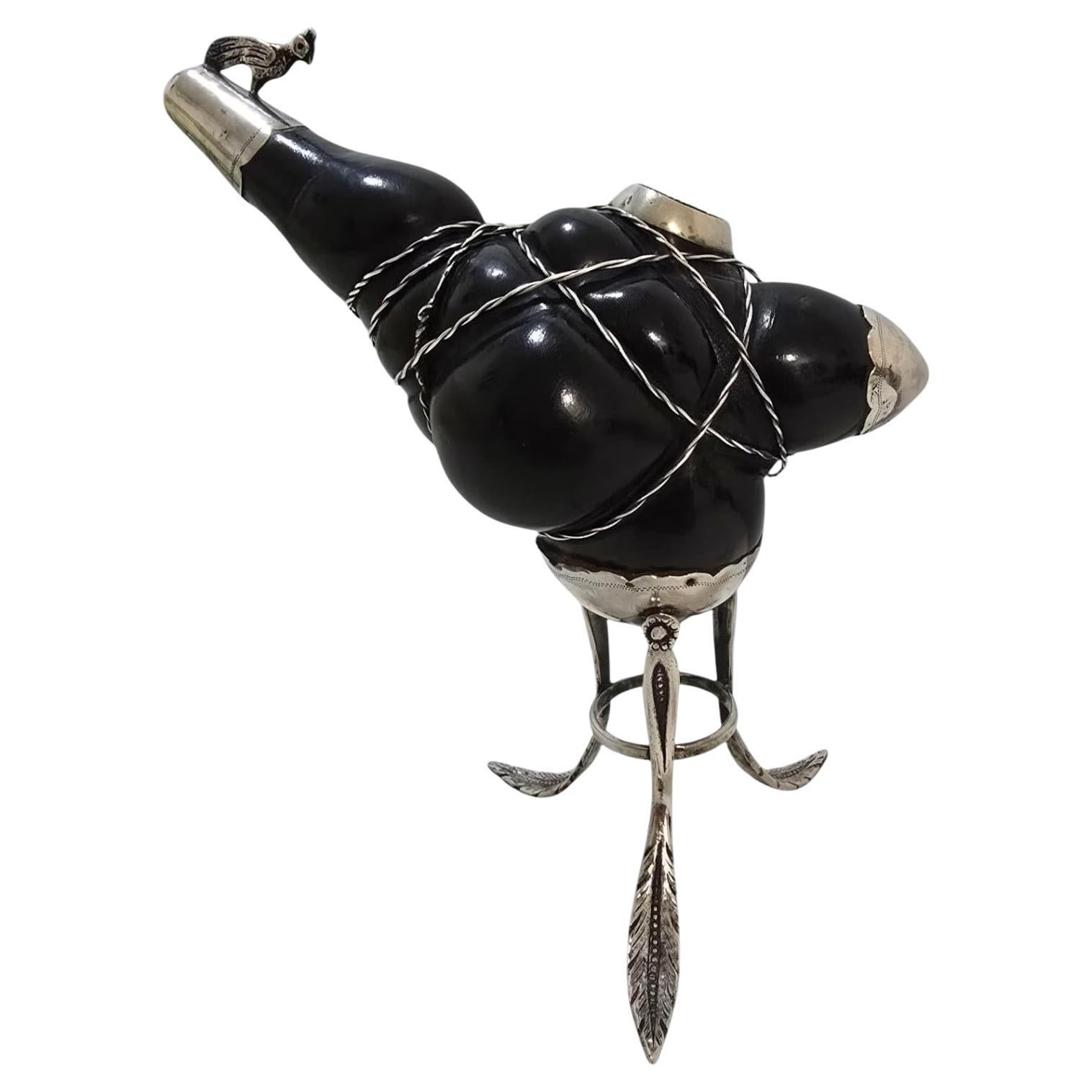 Coupe de matelot en argent massif Coloni du 18e siècle