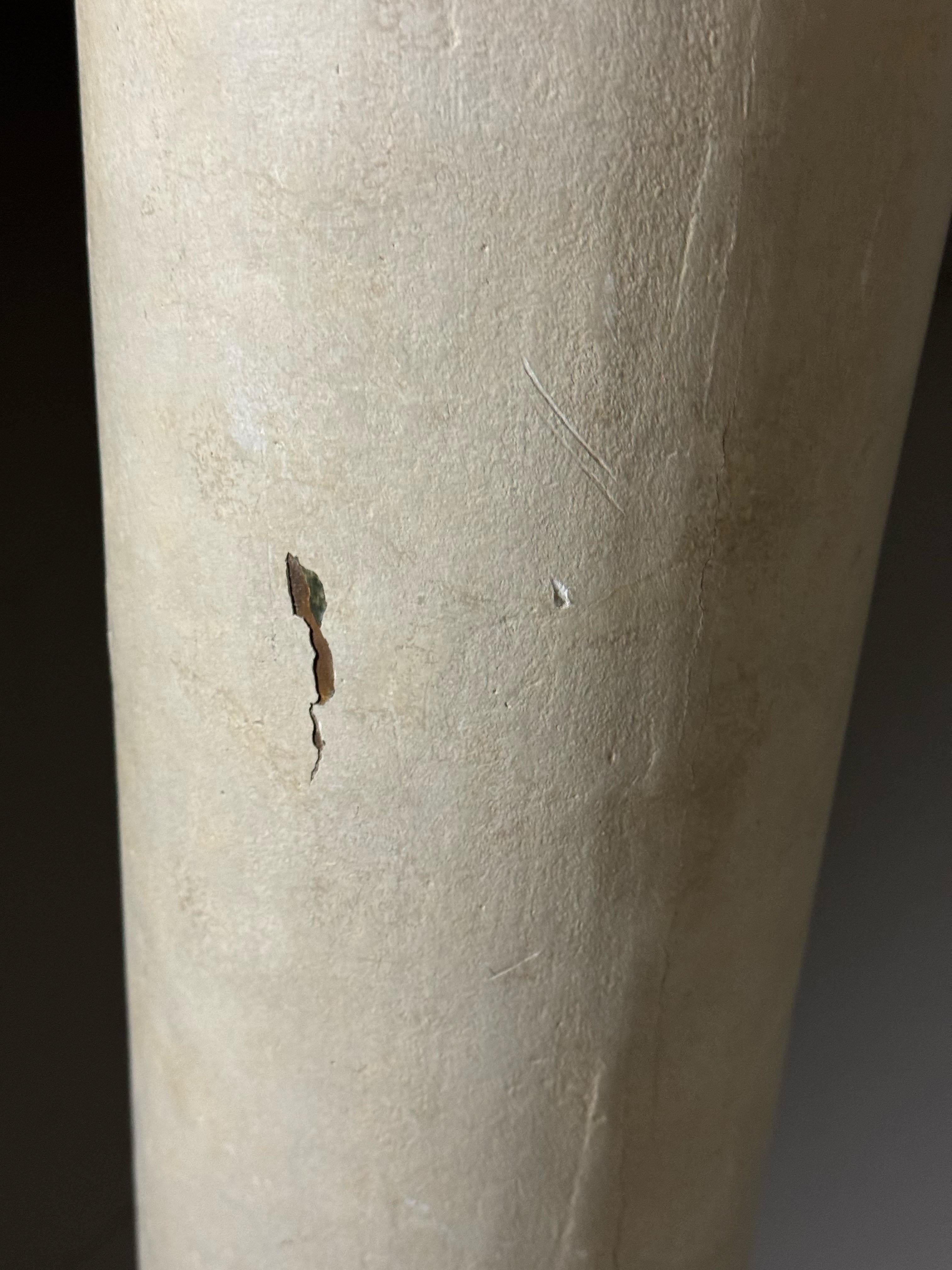 18th century columns with carved giltwood capitals For Sale 10