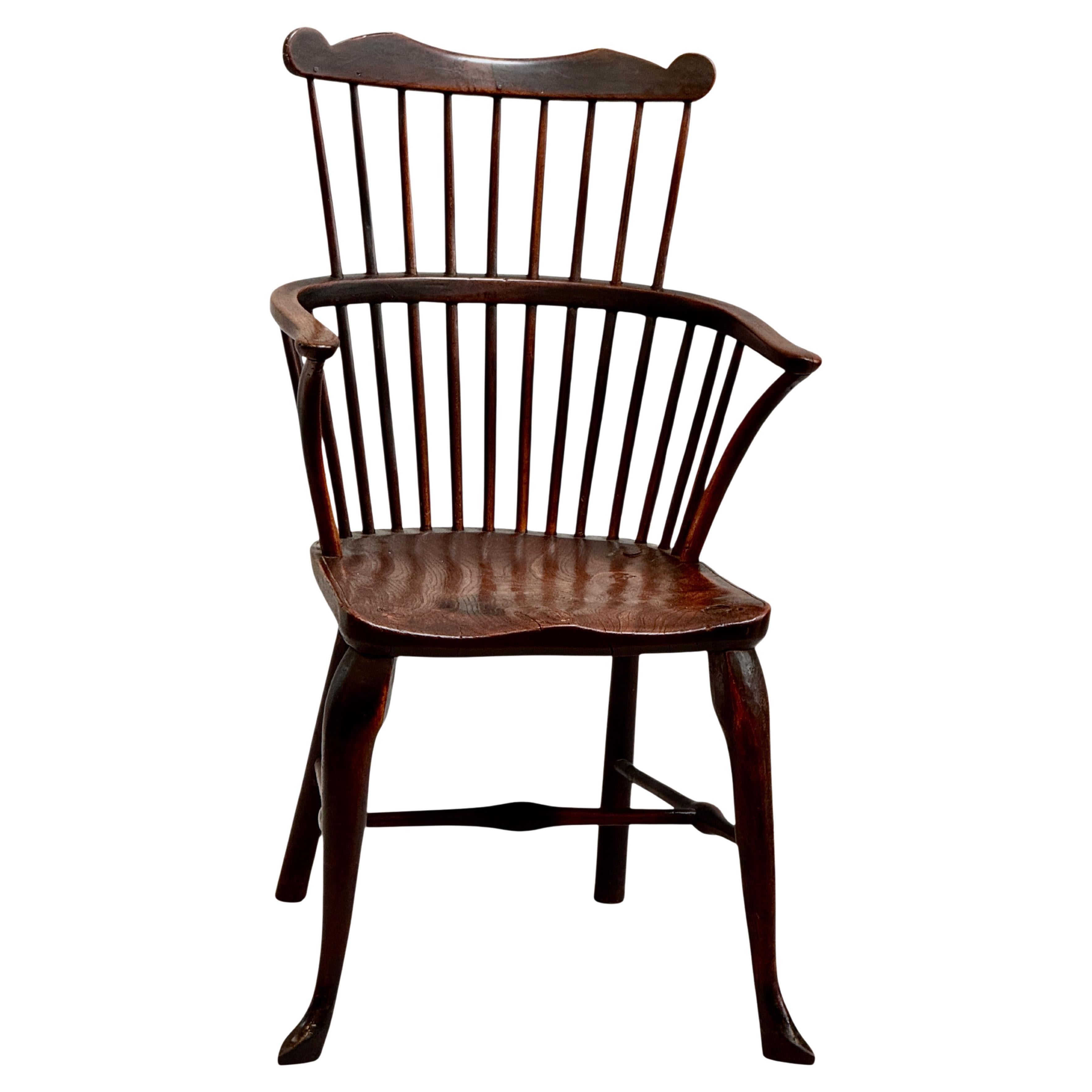 18th Century "Comb Back" English Windsor Armchair