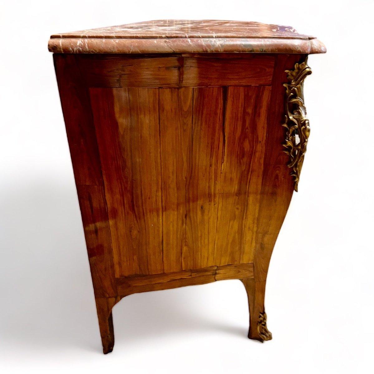 Marble 18th Century Commode from the Louis XIV Regency Period For Sale