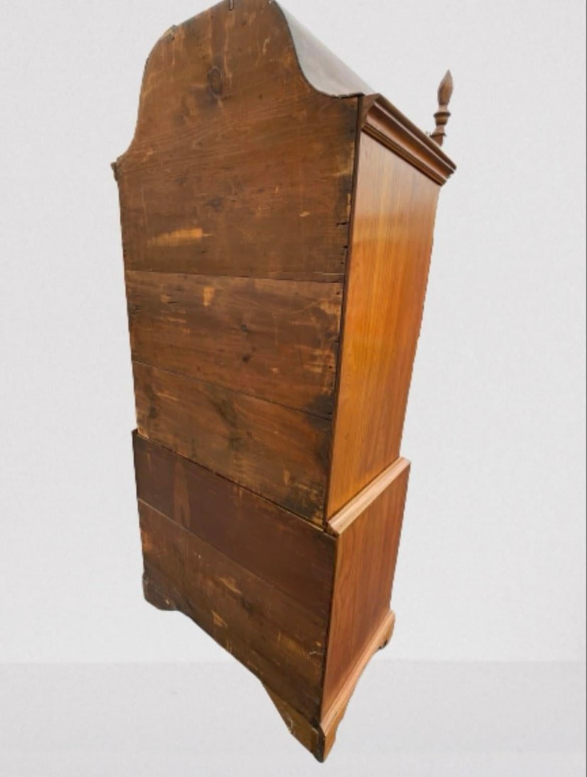 18th Century Connecticut Highboy In Cherry 2