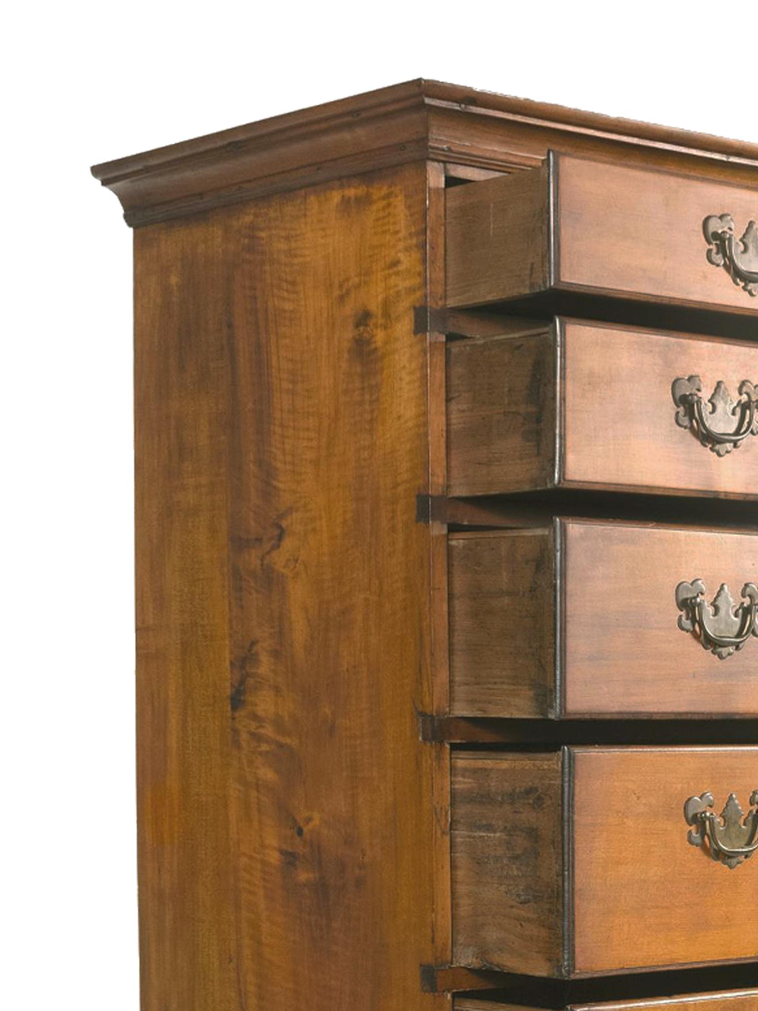 18th Century Connecticut Queen Anne Highboy In Good Condition In New York, NY