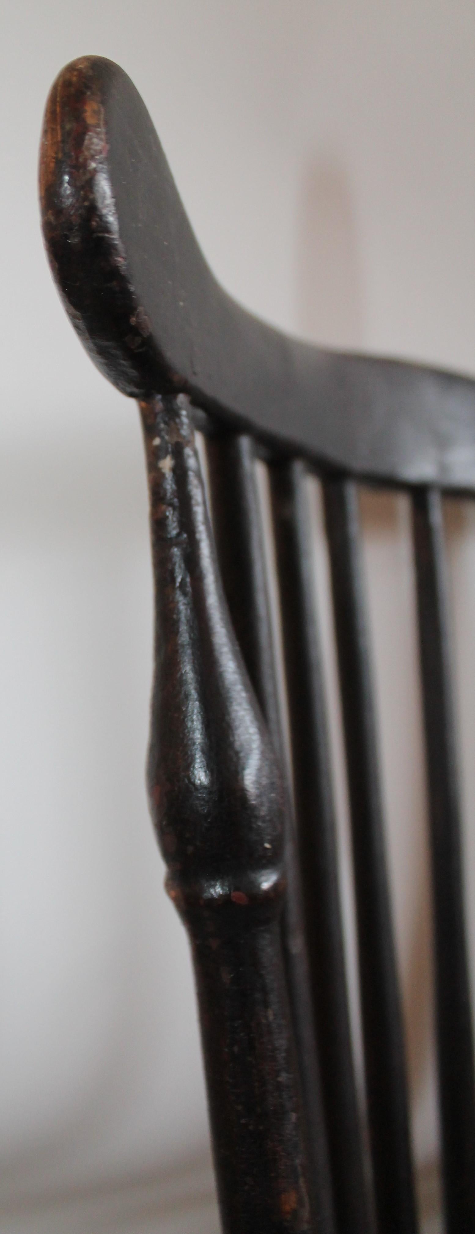 18th Century Connecticut River Valley Windsor Chair 3