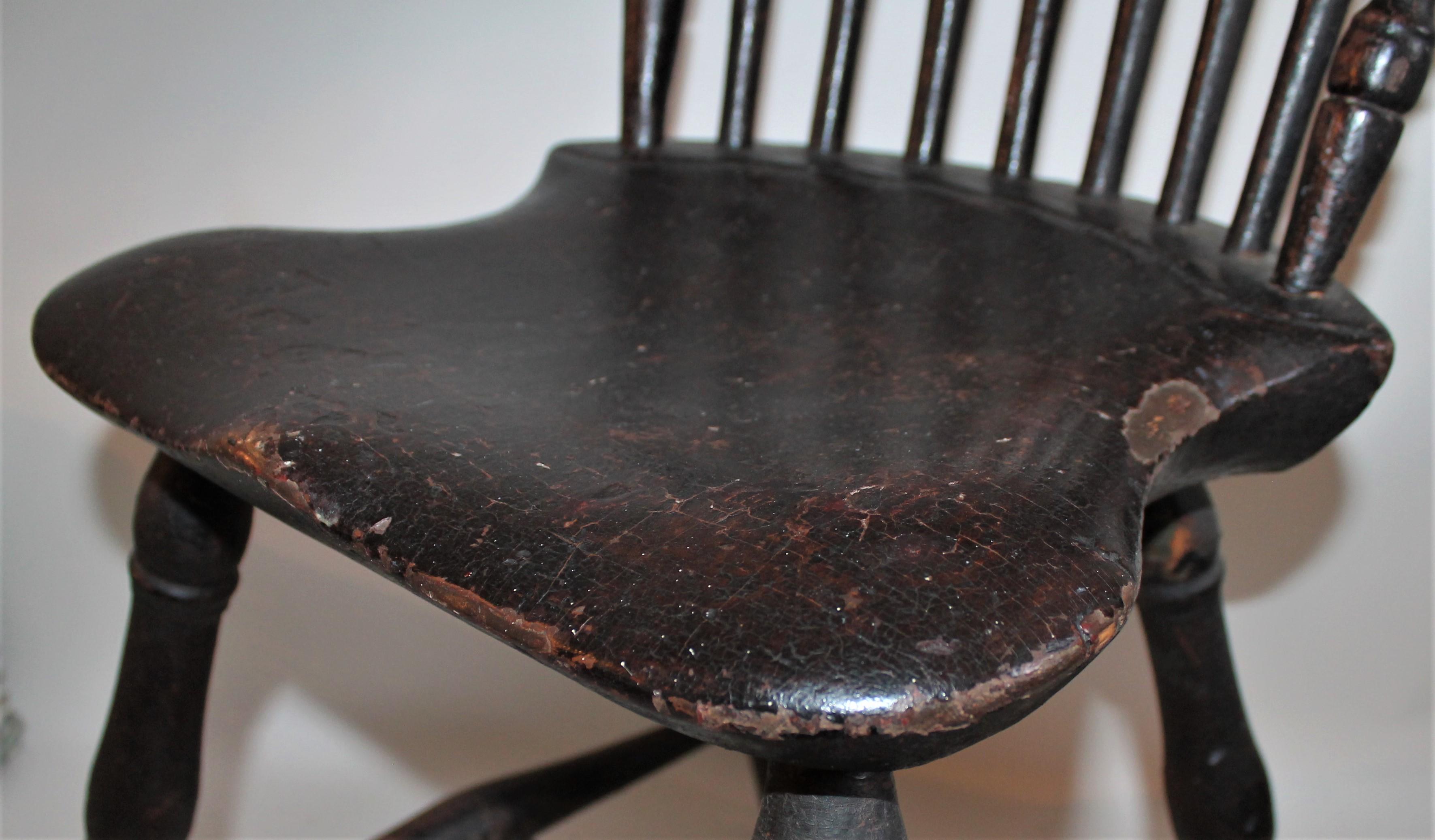 18th Century and Earlier 18th Century Connecticut River Valley Windsor Chair