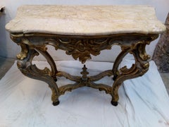 19th Century Console table Louis XV period 1730