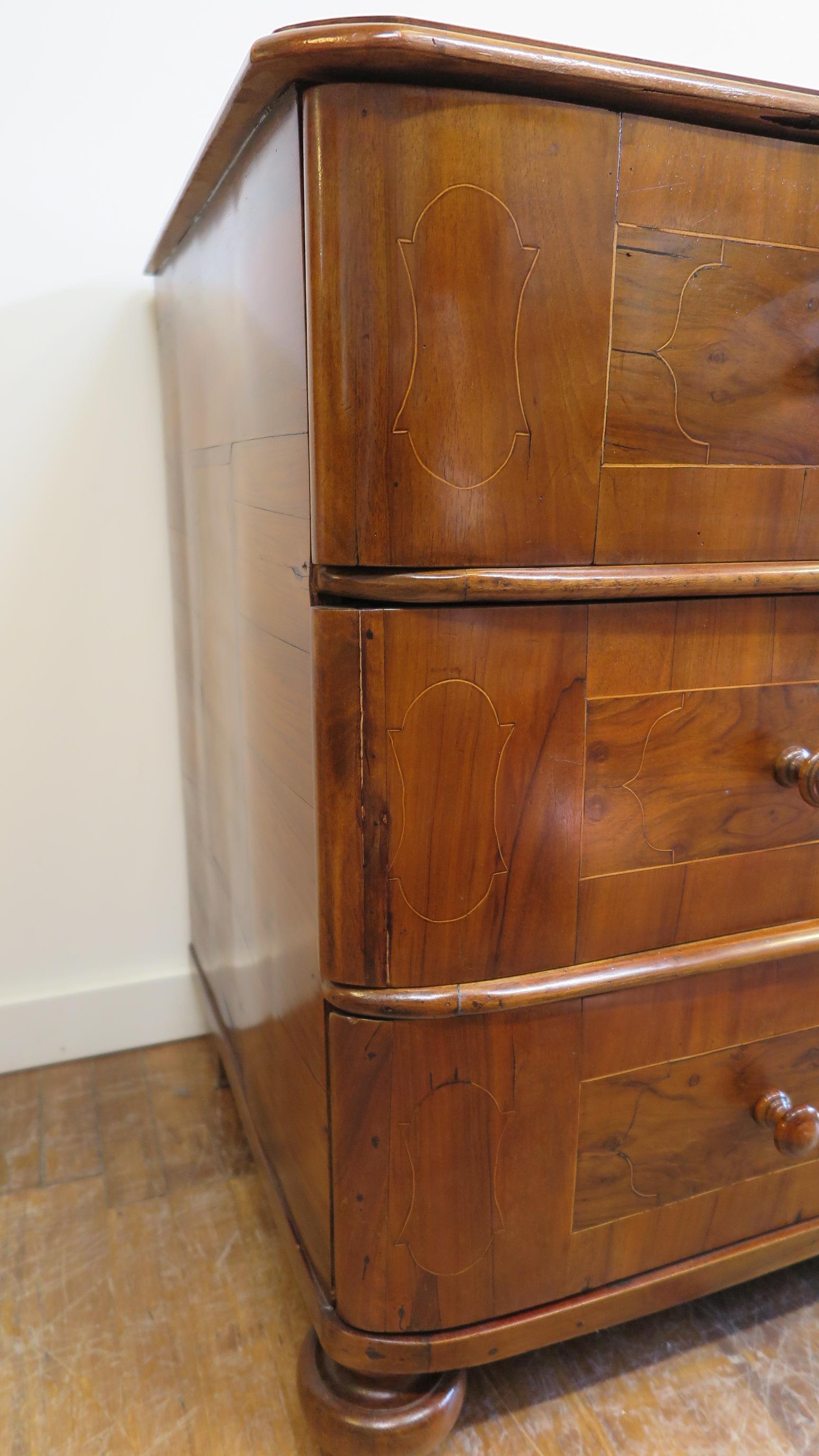 18th Century Continental Baroque  Chest of Drawers  3