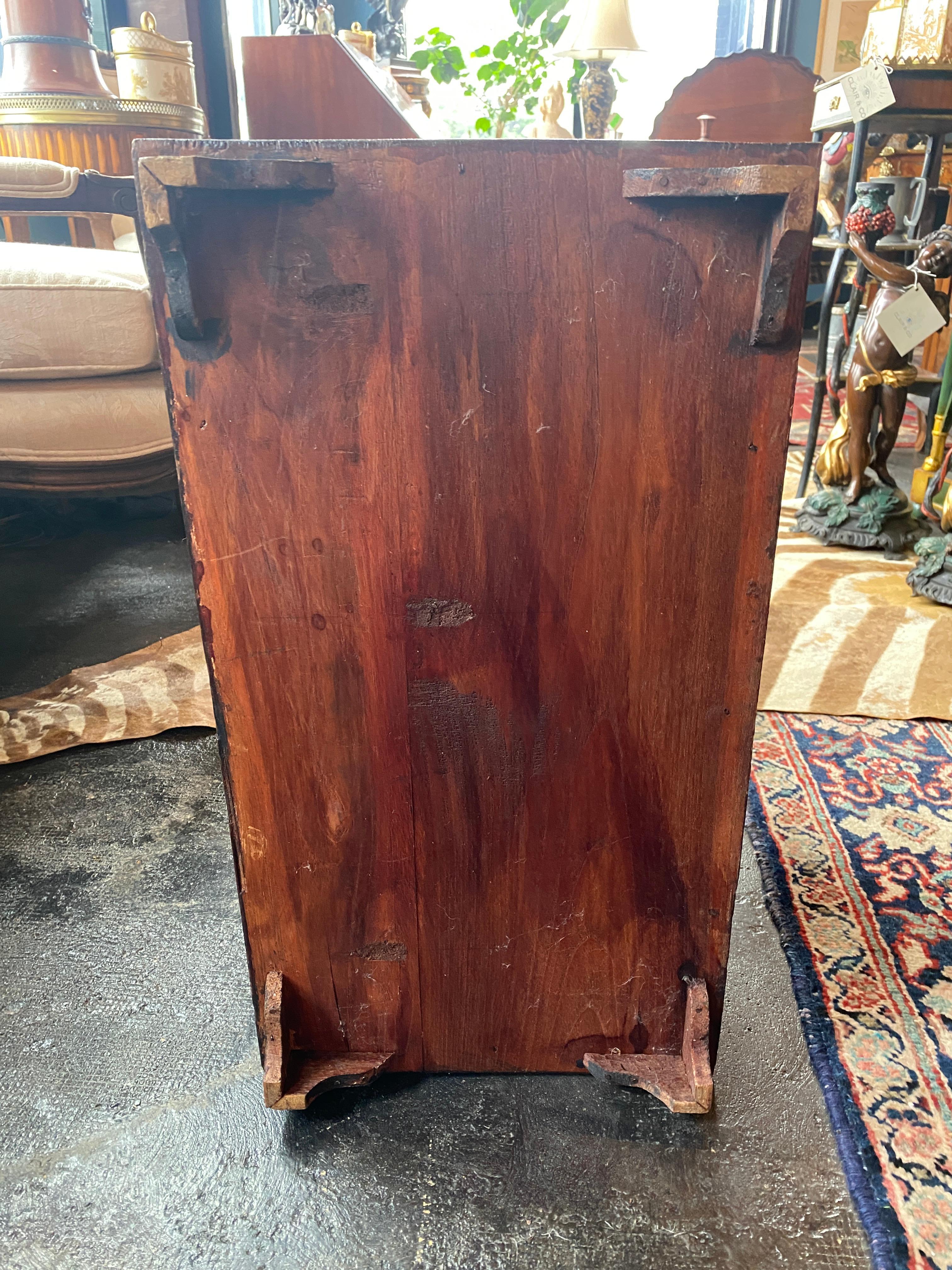 Mid-18th Century 18th Century Continental Coffer Trunk Small For Sale