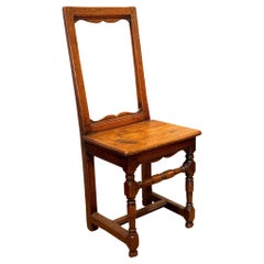 Antique 18th Century Convent Chair