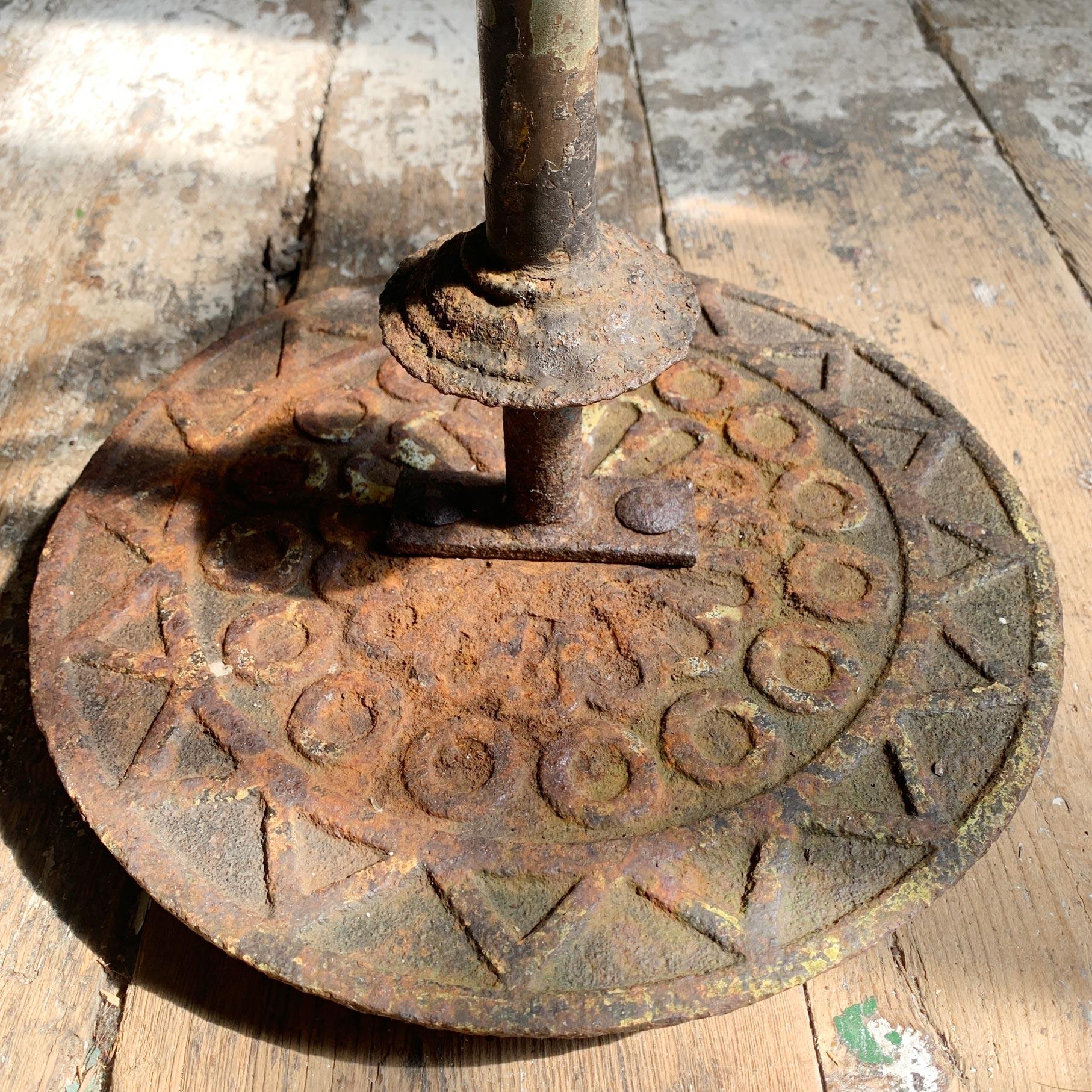 18th Century Copper and Iron Estate Made Weather Vane For Sale 3