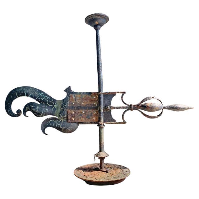 Pair of Antique American Lightning Rods For Sale at 1stDibs lightning