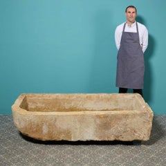 18th Century Cotswold Limestone Salting Trough