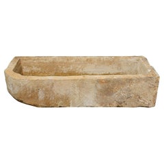 18th Century Cotswold Limestone Salting Trough