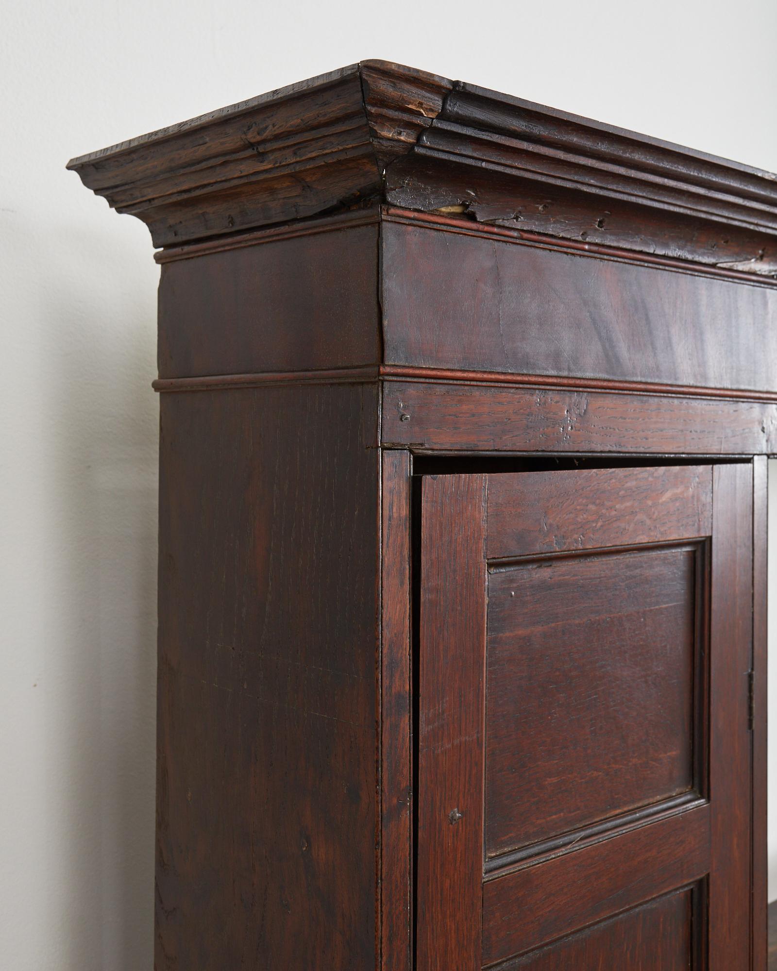 18th Century Country English Oak Welsh Dresser with Cupboard 5