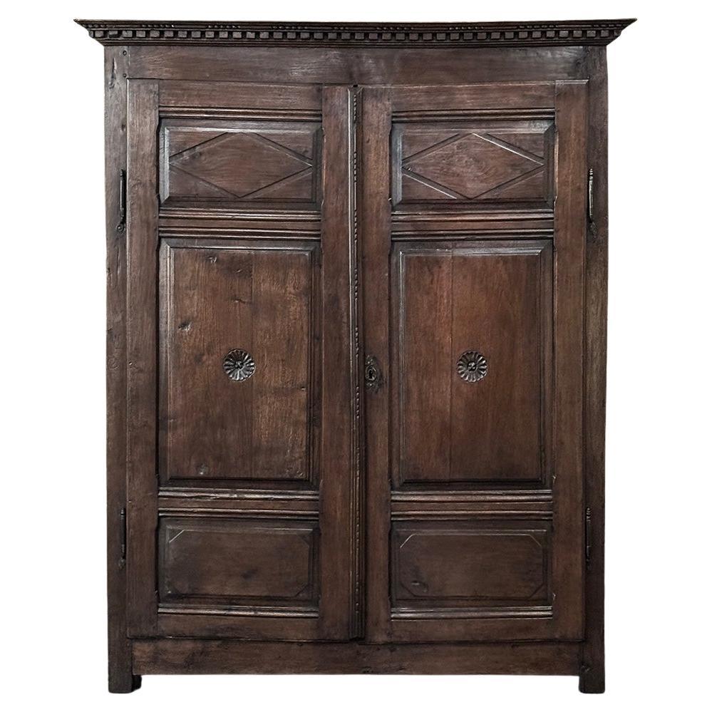 Armoire de campagne française du 18e siècle