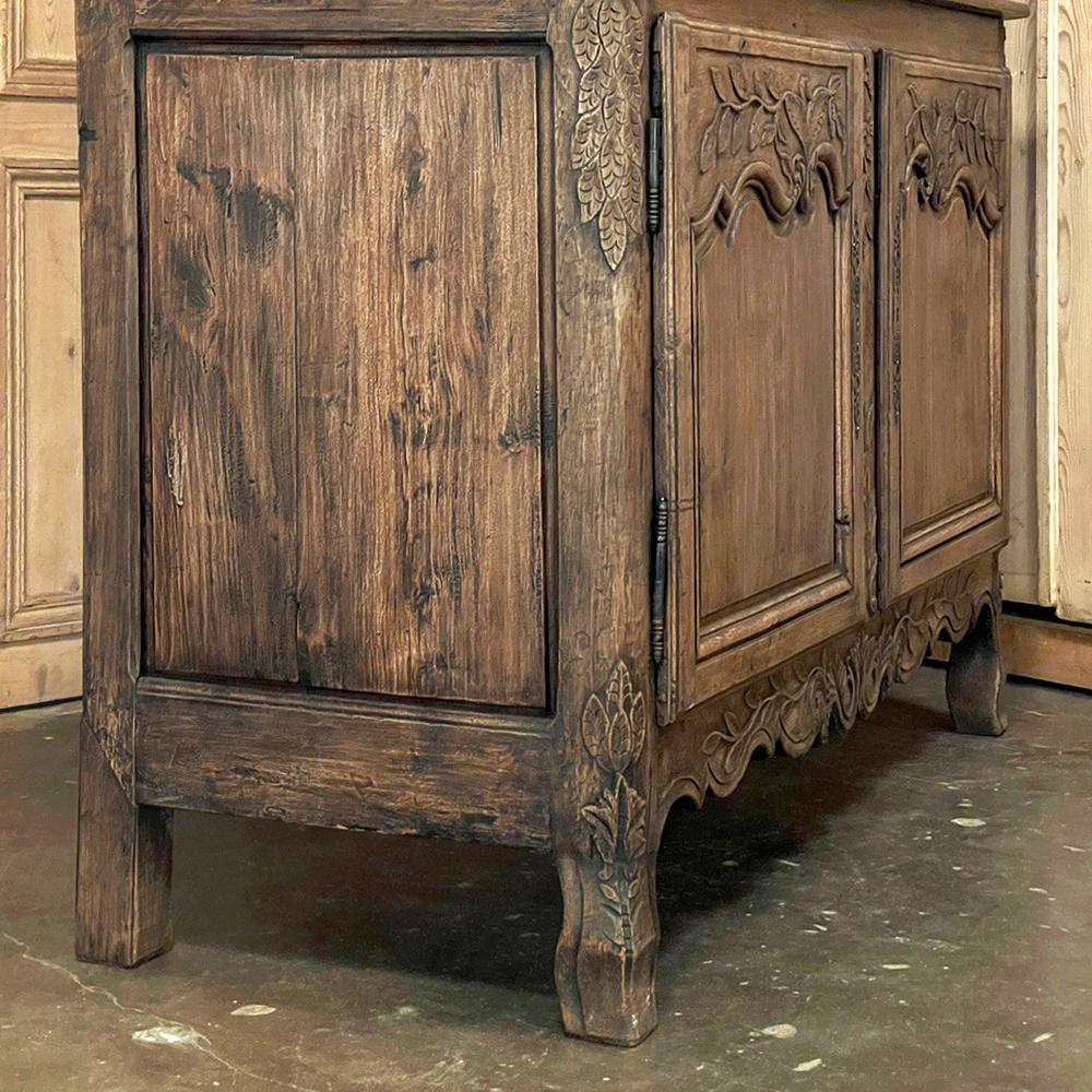18th Century Country French Buffet a Deux Corps ~ Two Tiered Cabinet For Sale 13