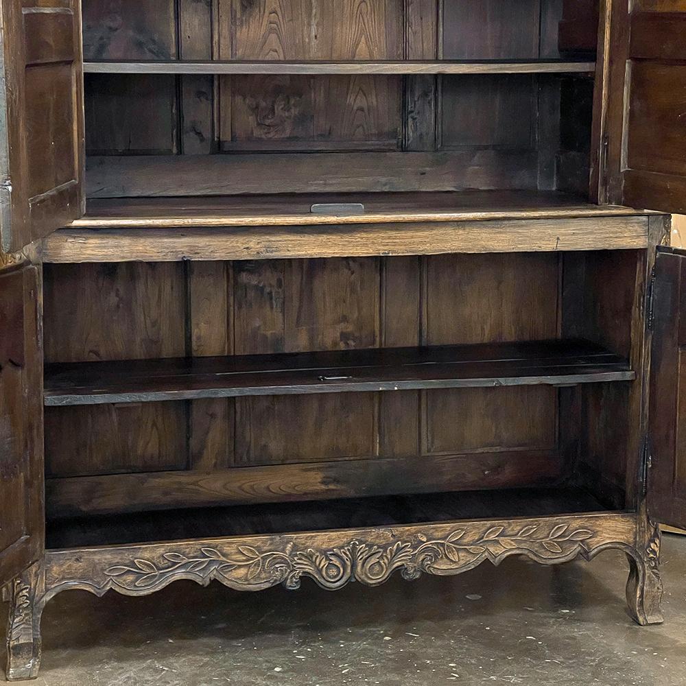 18th Century Country French Buffet a Deux Corps ~ Two Tiered Cabinet For Sale 2