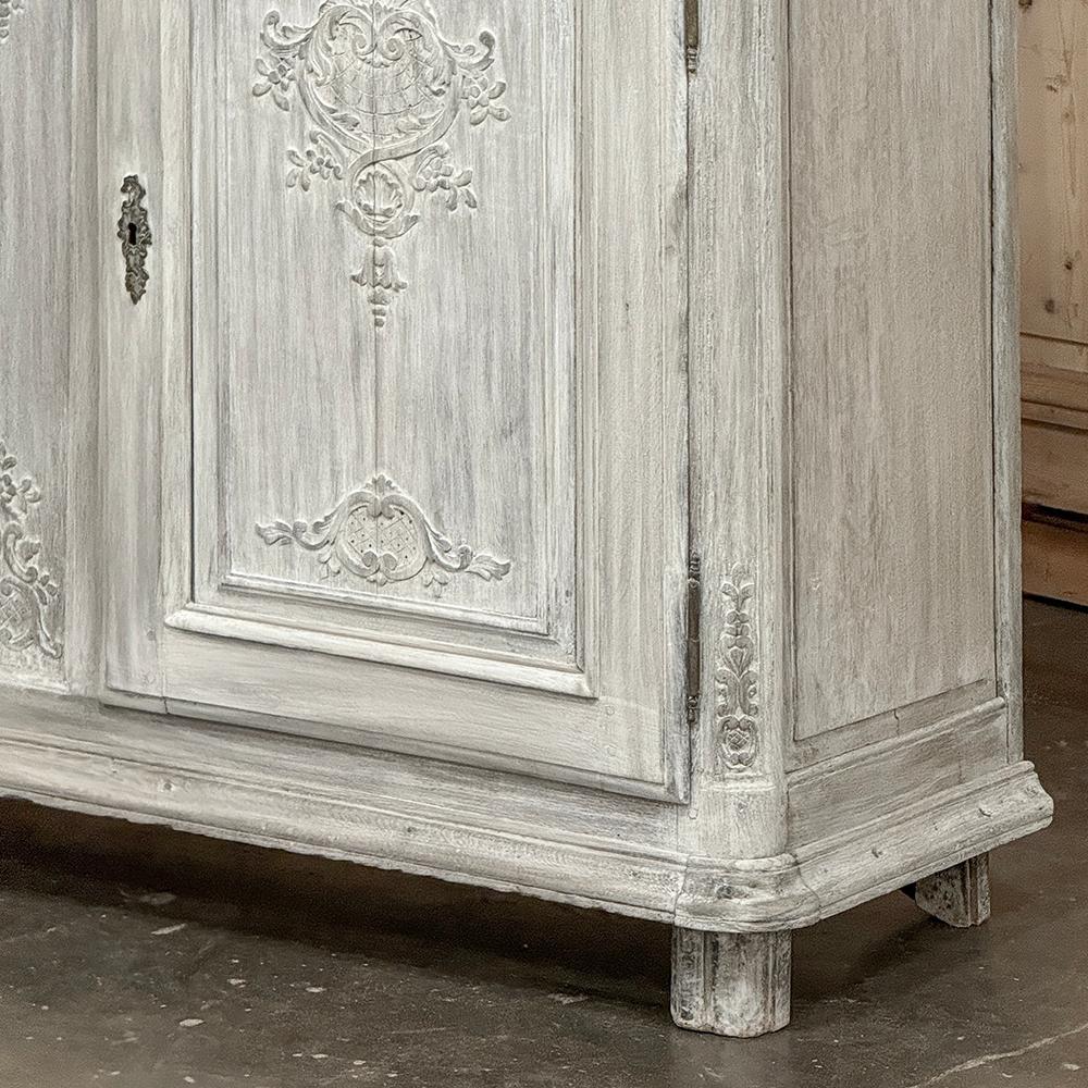 18th Century Country French Buffet ~ Cabinet in Stripped Oak in vendita 6