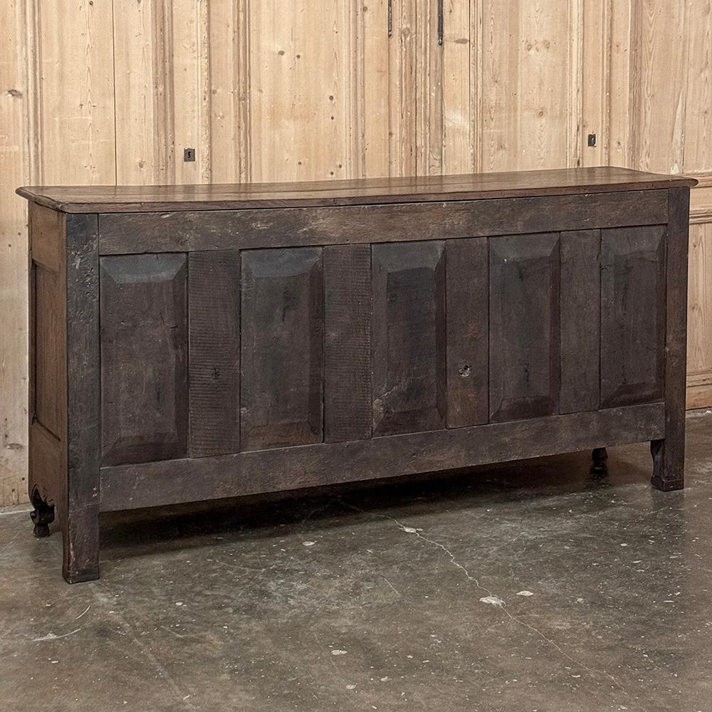 Buffet de style campagnard français du 18ème siècle ~ Enfilade en vente 12