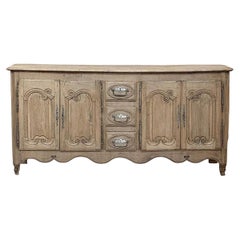 18th Century Country French Buffet ~ Enfilade in Stripped Oak