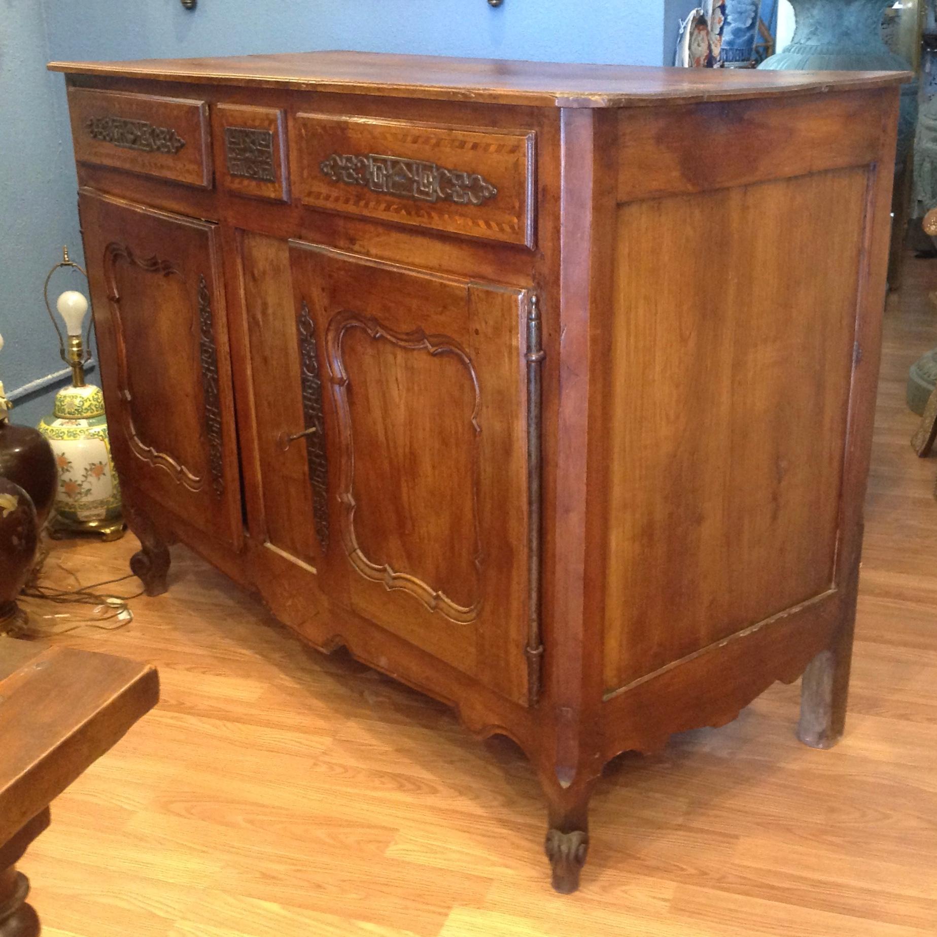 Wood 18th Century Country French Buffet