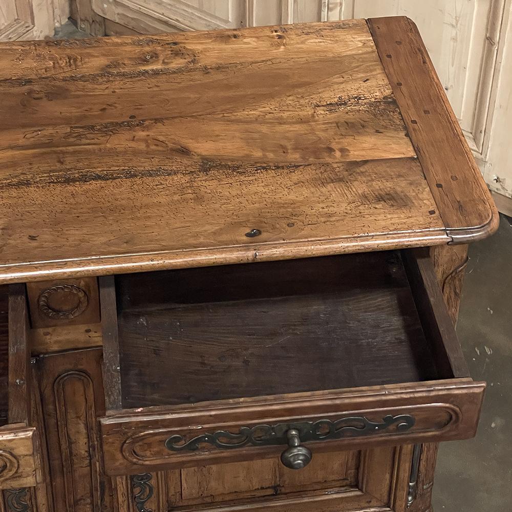 18th Century Country French Cherry Wood Buffet For Sale 2