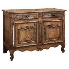Used 18th Century Country French Cherry Wood Buffet
