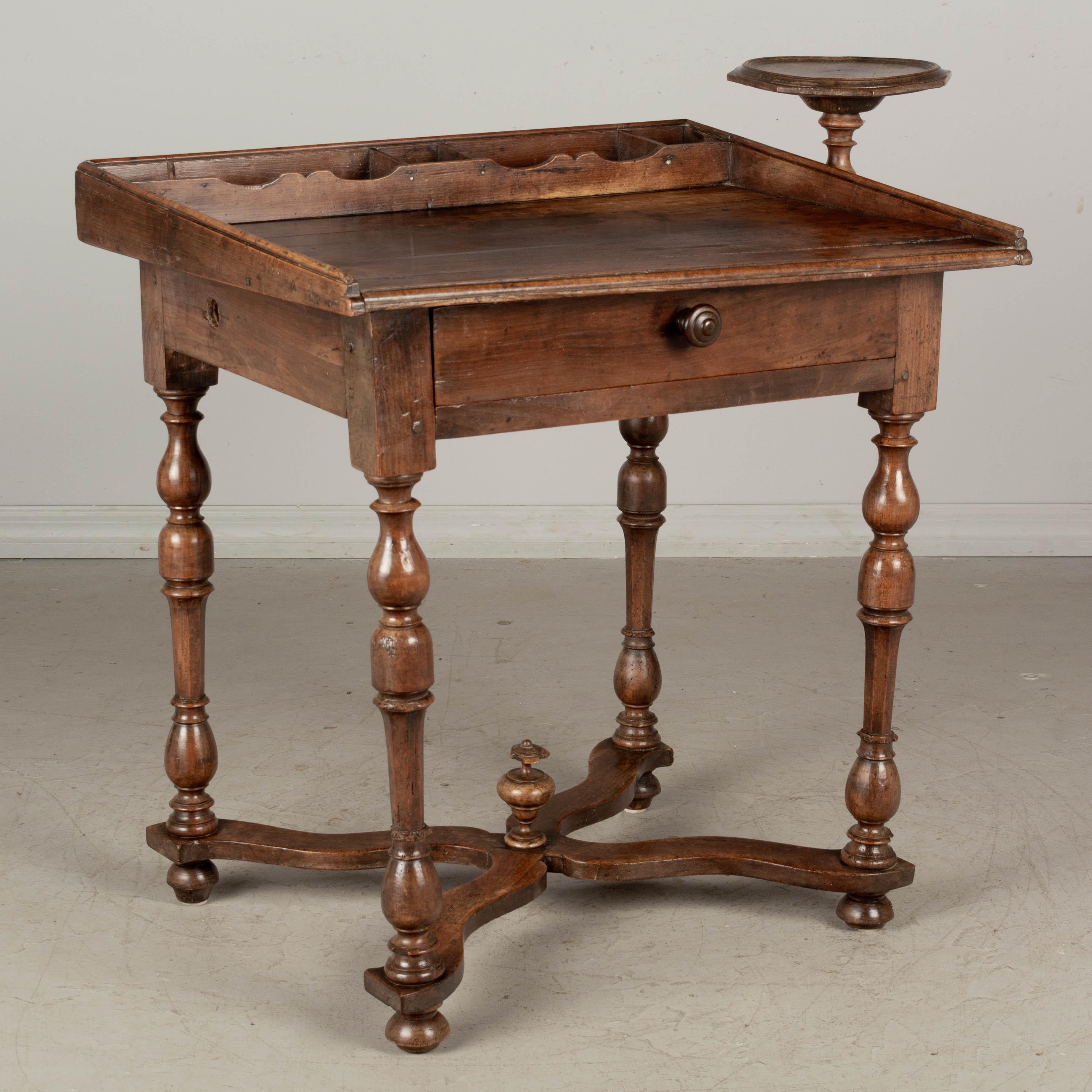 Hand-Carved 18th Century Country French Child's Desk For Sale