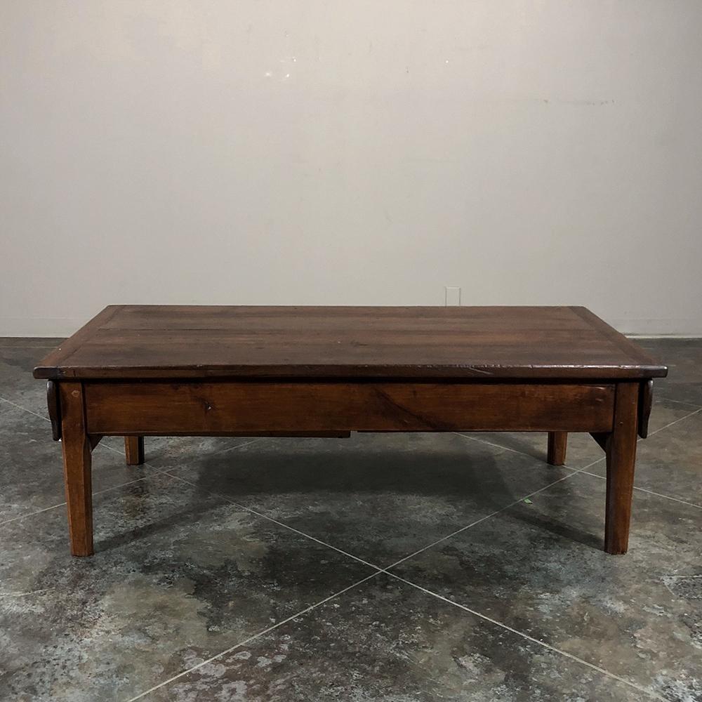 Hand-Crafted 18th Century Country French Coffee Table