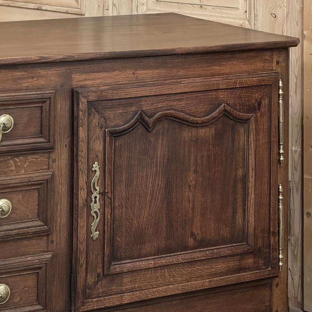 Crédence ~ Buffet bas du XVIIIe siècle, de style campagnard français en vente 1