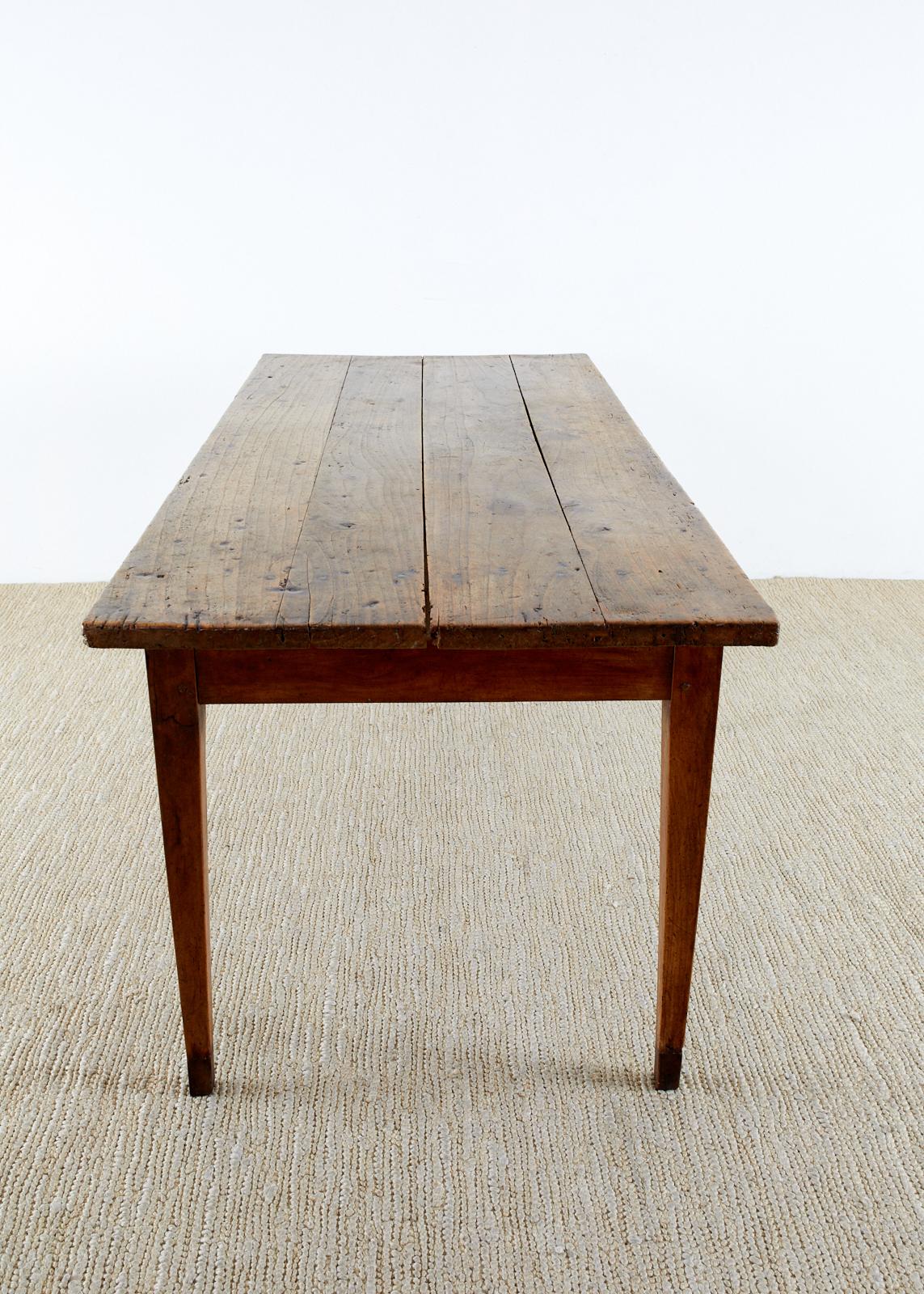18th Century Country French Farmhouse Work Table or Desk 8