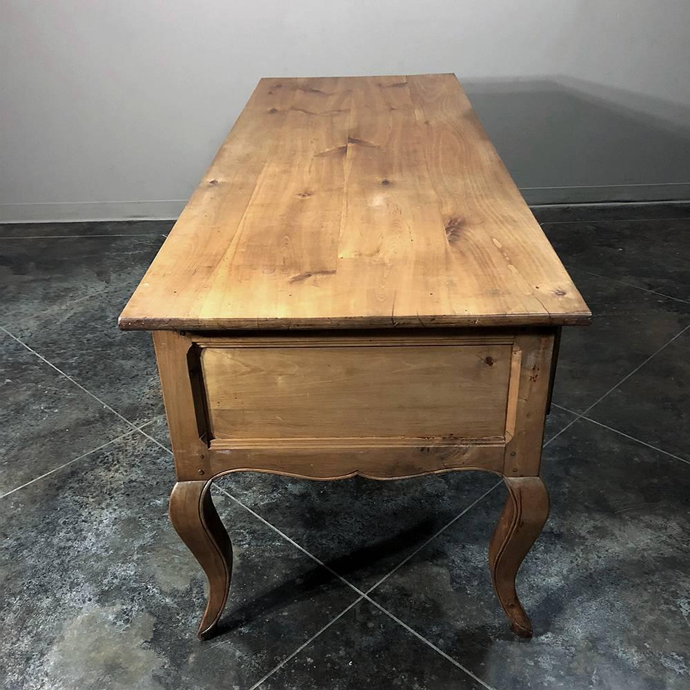 18th Century Country French Fruitwood Desk 4