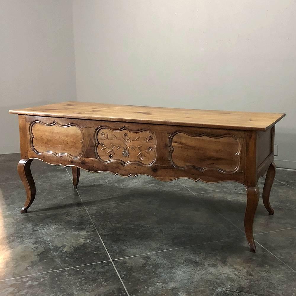 18th Century Country French Fruitwood Desk 8