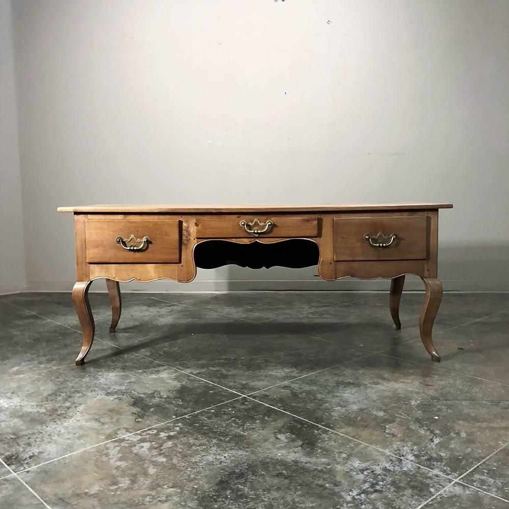 18th Century Country French Fruitwood Desk 3