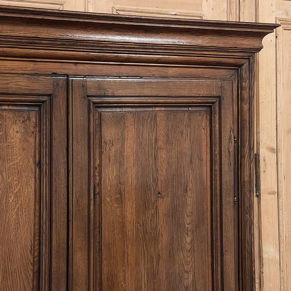 18th Century Country French Louis XIV Armoire For Sale at 1stDibs