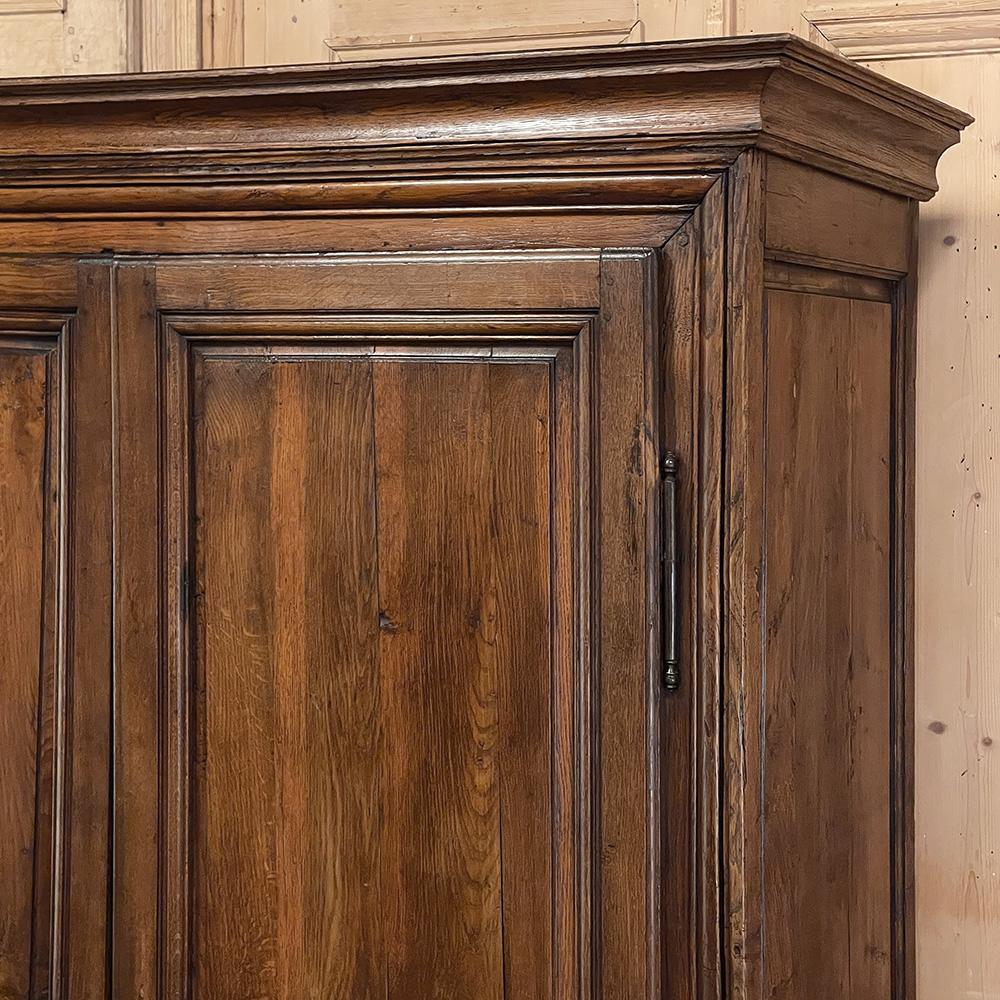 18th Century Country French Louis XIV Armoire For Sale at 1stDibs