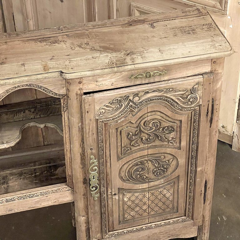 18th Century Country French Louis XV Buffet Sideboard For Sale at 1stDibs