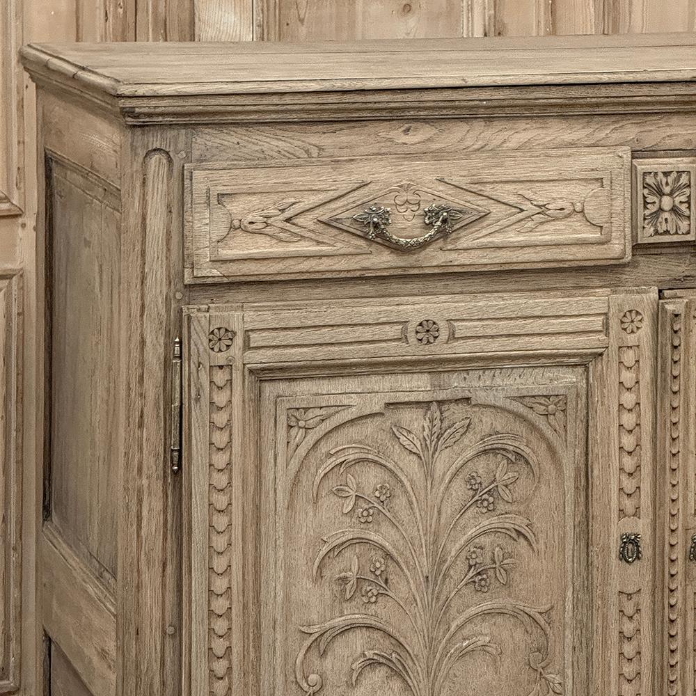 Buffet francese Luigi XVI del XVIII secolo in Oak scorticato in vendita 5