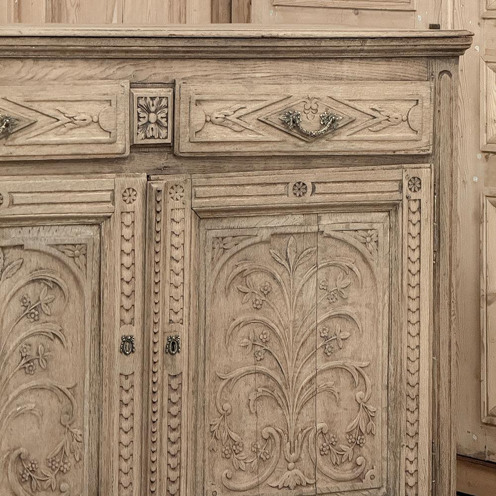 Buffet francese Luigi XVI del XVIII secolo in Oak scorticato in vendita 7