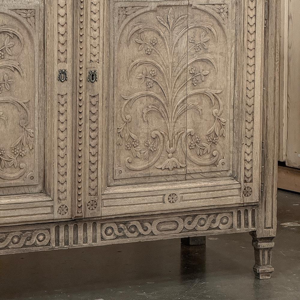 Buffet francese Luigi XVI del XVIII secolo in Oak scorticato in vendita 8