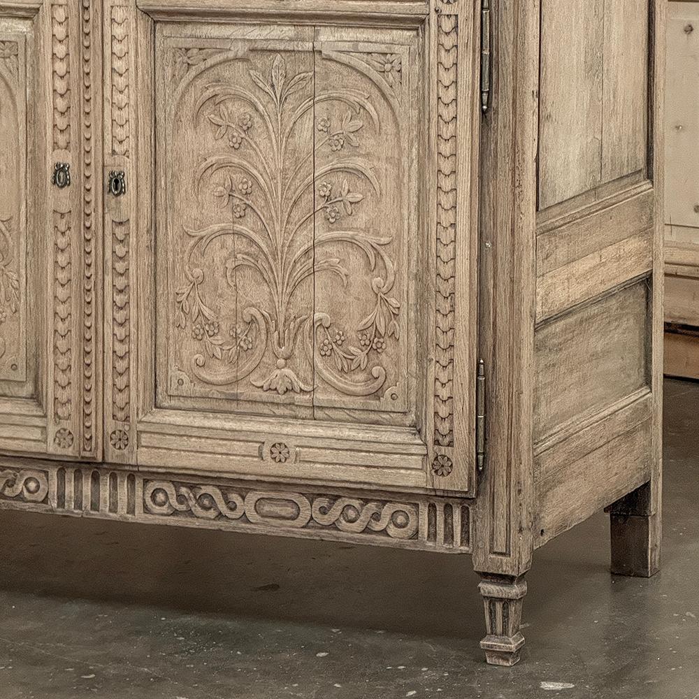 Buffet francese Luigi XVI del XVIII secolo in Oak scorticato in vendita 10