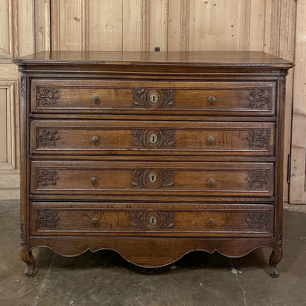 Late 18th Century 18th Century Country French Louis XVI Commode ~ Chest of Drawers For Sale