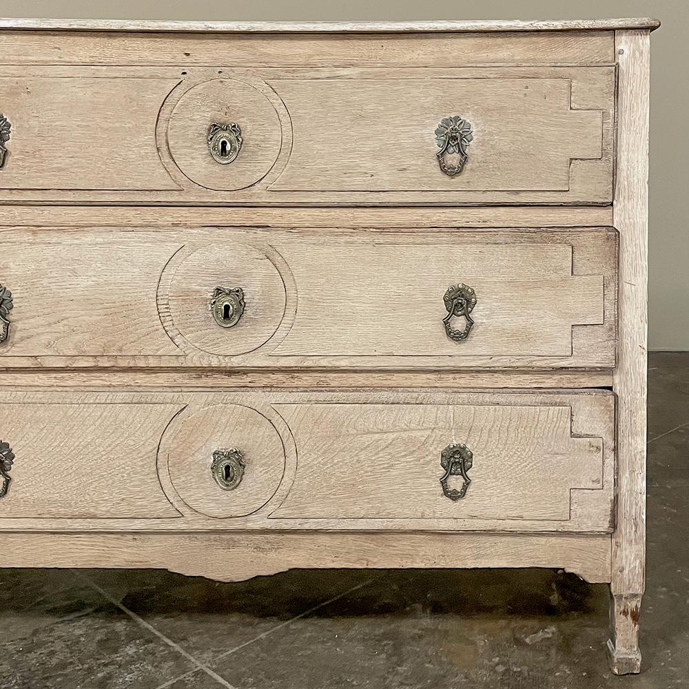 18th Century Country French Louis XVI Commode in Stripped Oak 6