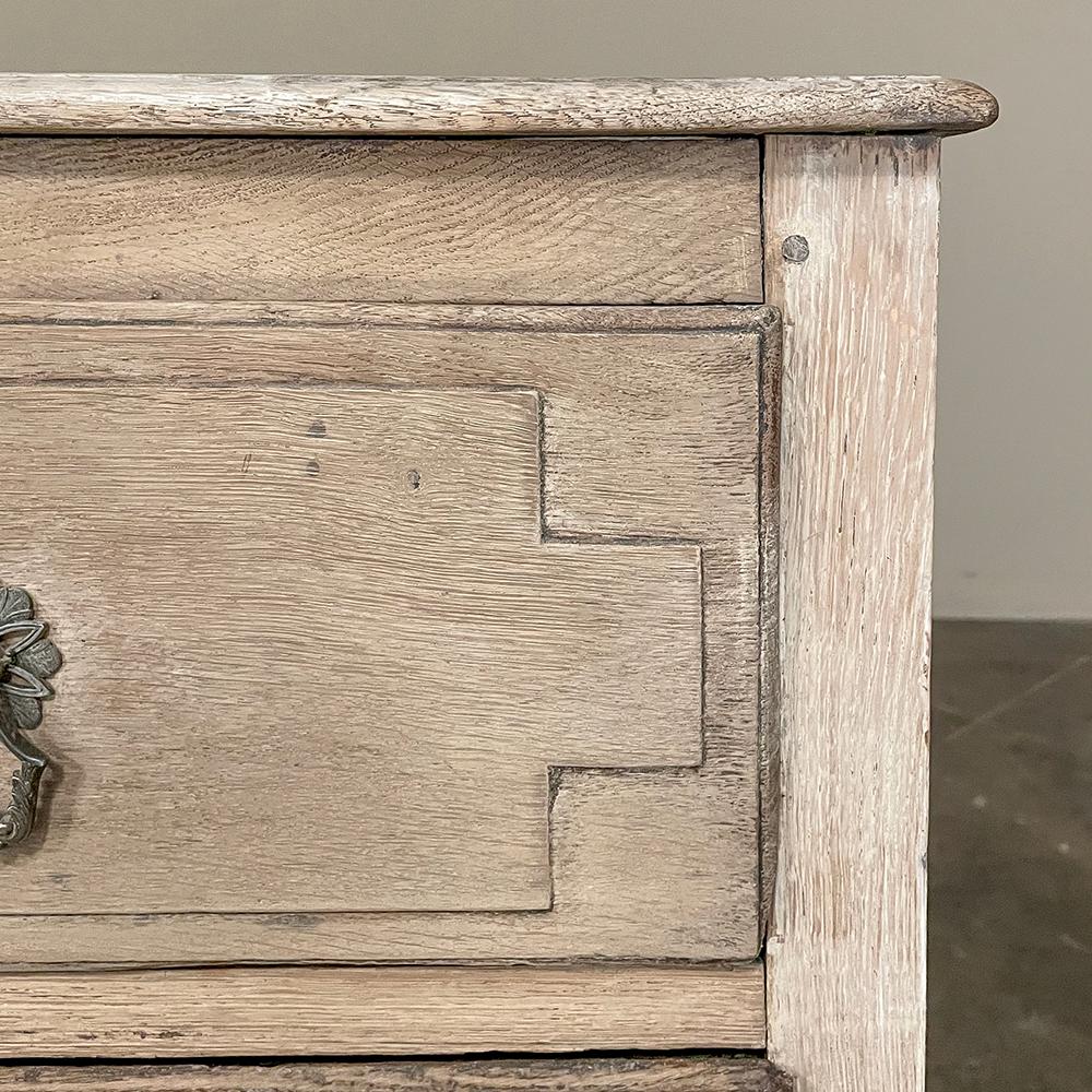 18th Century Country French Louis XVI Commode in Stripped Oak 9