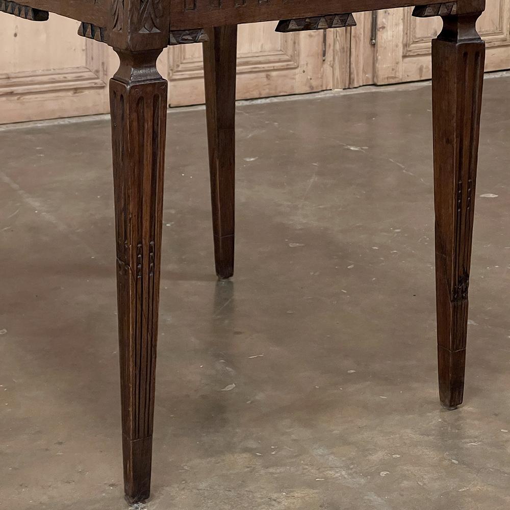 18th Century Country French Louis XVI Period End Table For Sale 8