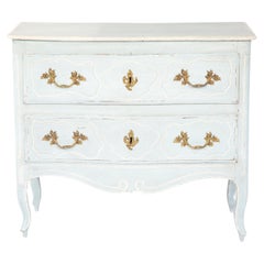 18th Century Country French Painted Chest