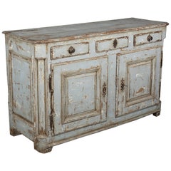 18th Century Country French Painted Buffet